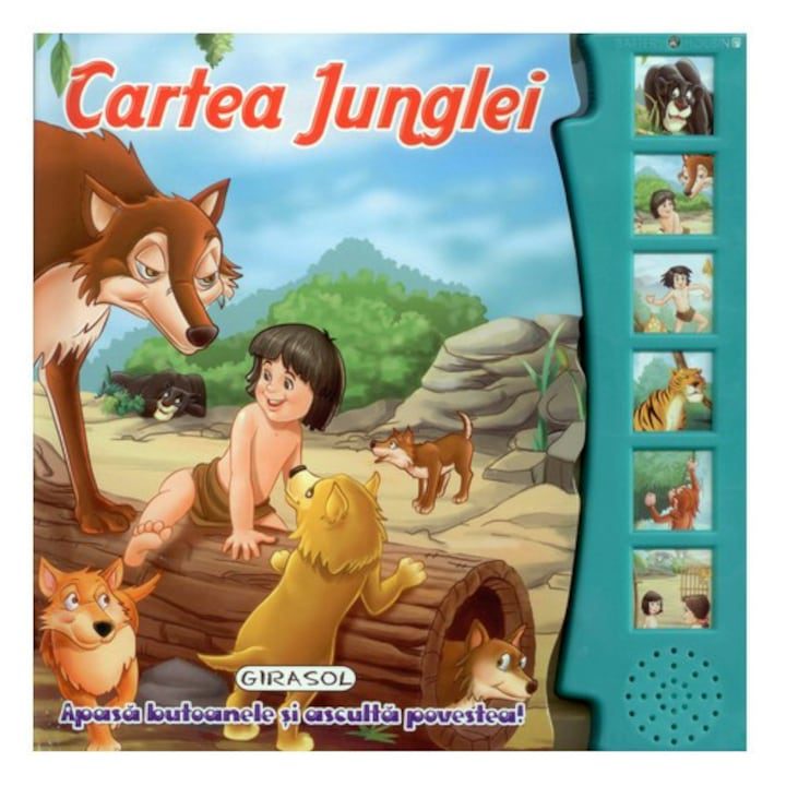 Citeste si asculta - Cartea junglei